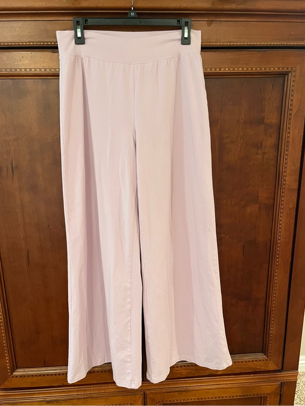 Aerie Off Line Wide Leg Pants in Light Pink